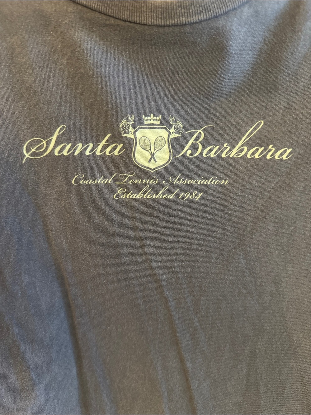 Santa Barbara Navy Graphic Tee - Picture 3 of 3